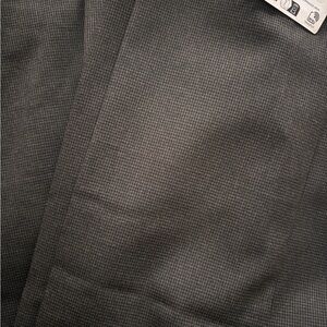 Mango Black Houndstooth Trousers